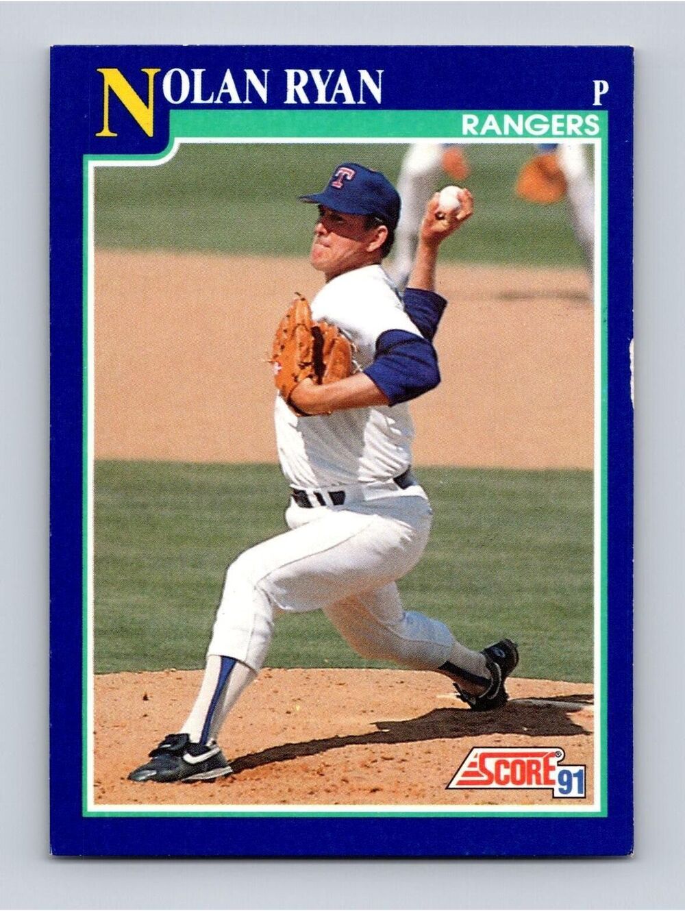 1991 Score #4 Nolan Ryan Baseball Card